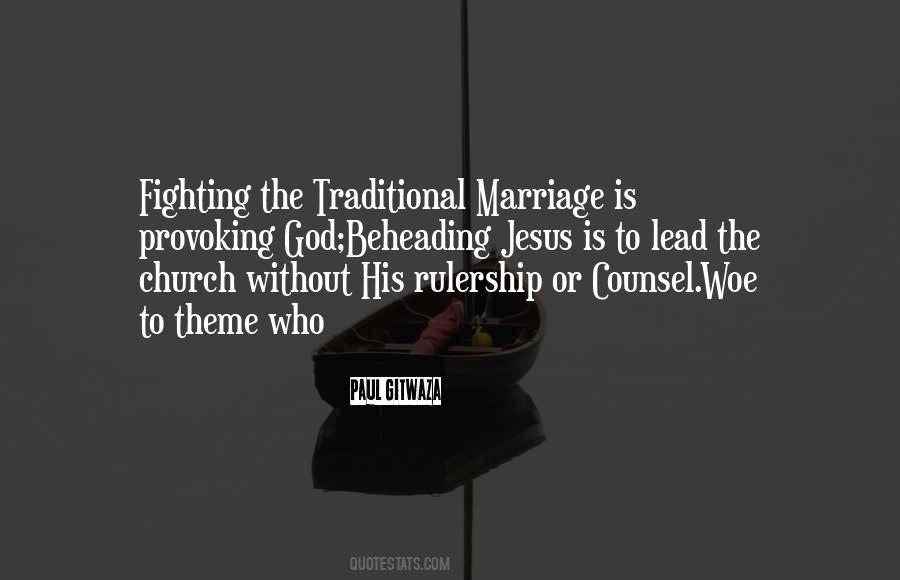 Fighting Marriage Quotes #1290037