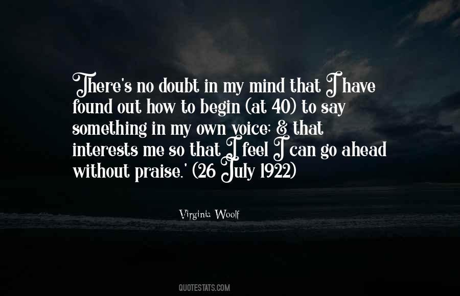 I Found My Voice Quotes #1078687