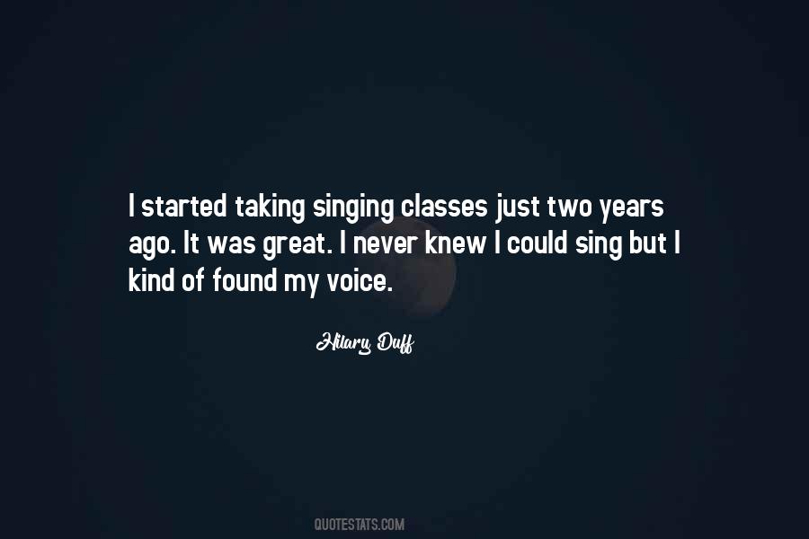 I Found My Voice Quotes #1314547