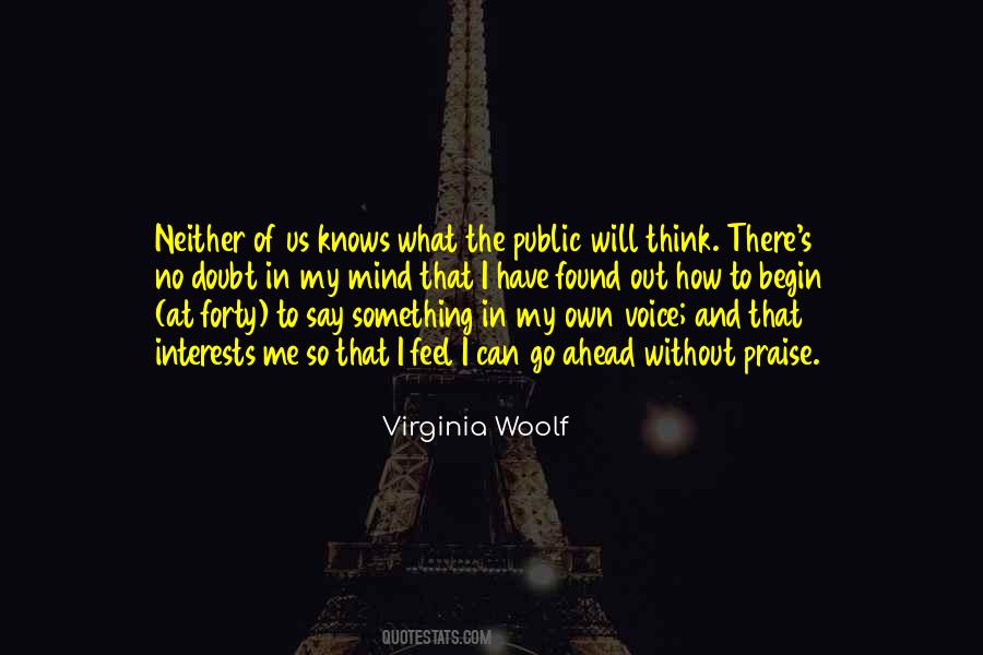 I Found My Voice Quotes #317820