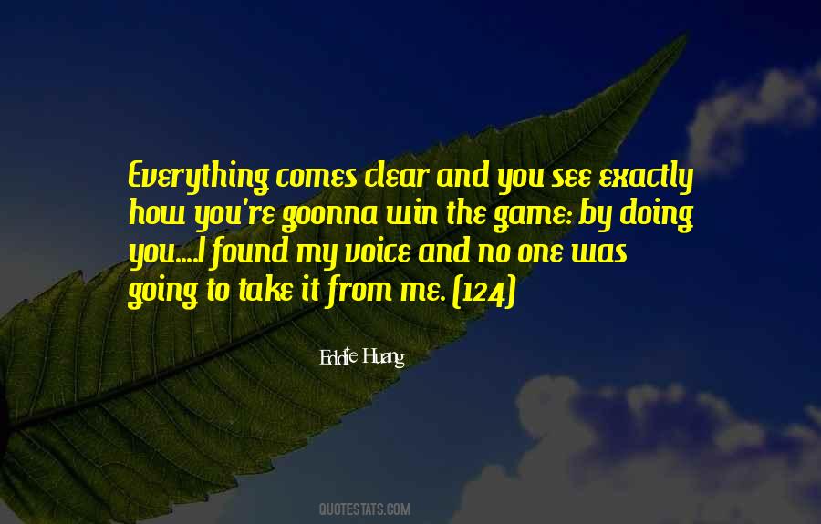 I Found My Voice Quotes #70240