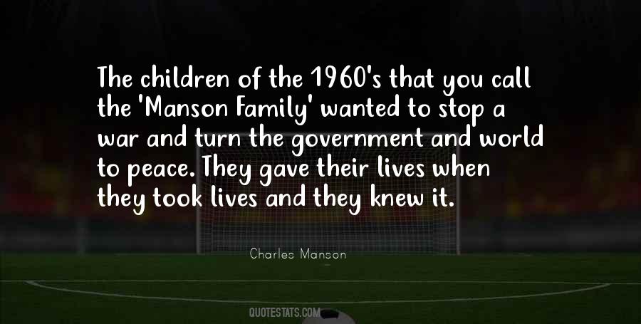 Quotes About The Manson Family #1160768