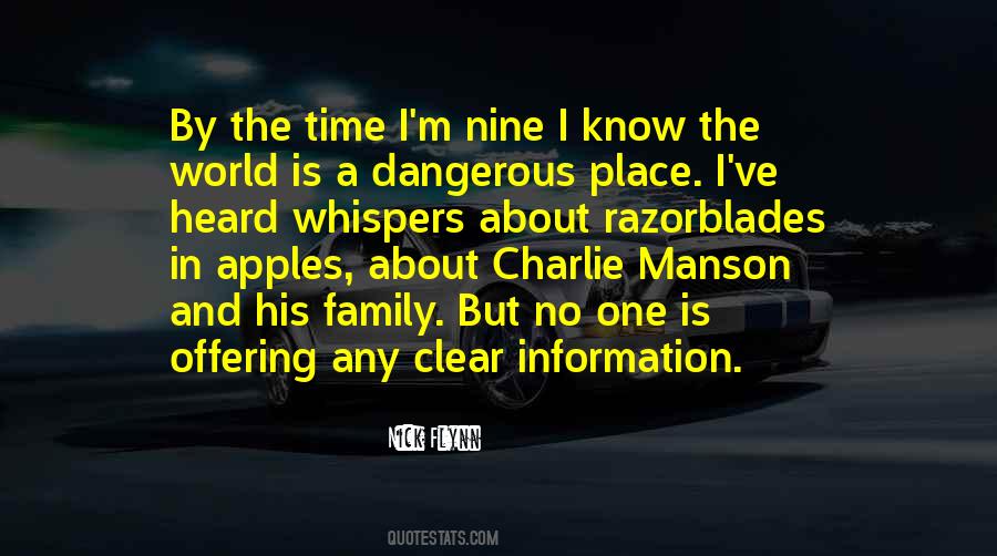 Quotes About The Manson Family #1429111