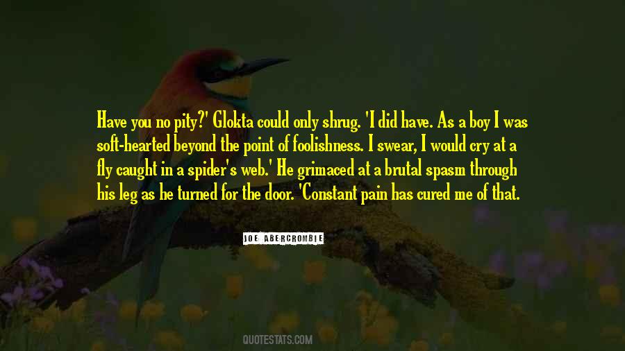Cry In Pain Quotes #1424482