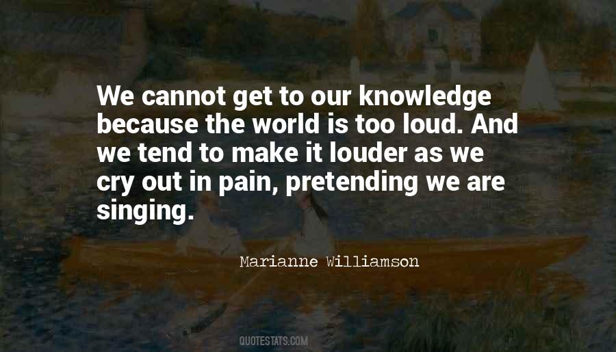Cry In Pain Quotes #1794933