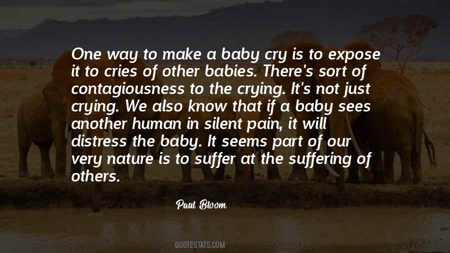 Cry In Pain Quotes #656821