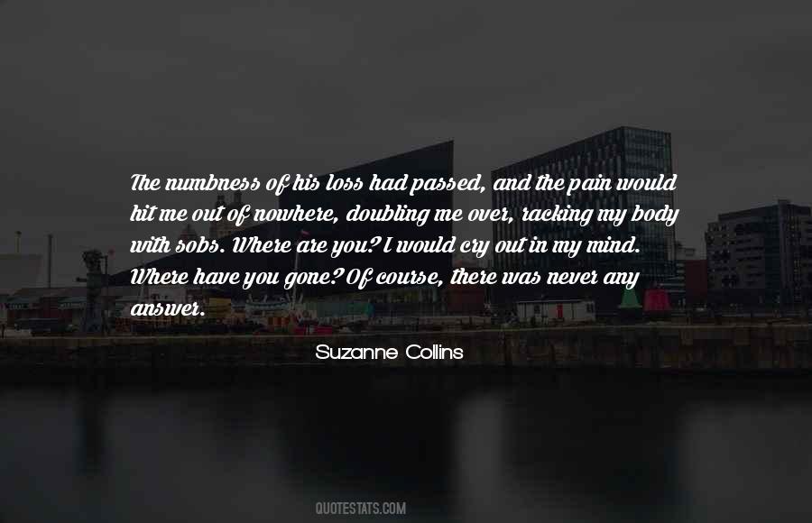 Cry In Pain Quotes #939681