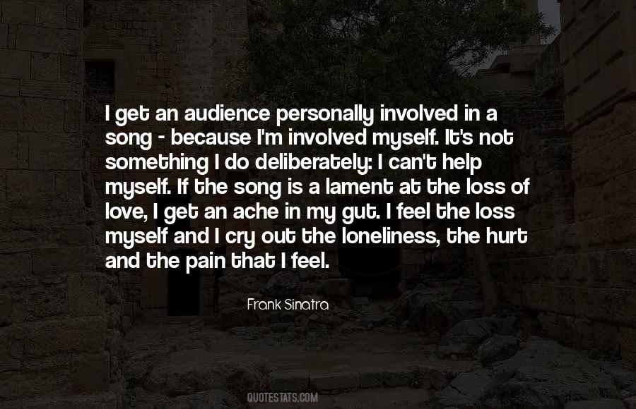 Cry In Pain Quotes #991355
