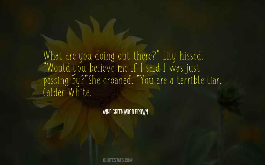 You Are A Liar Quotes #1792513