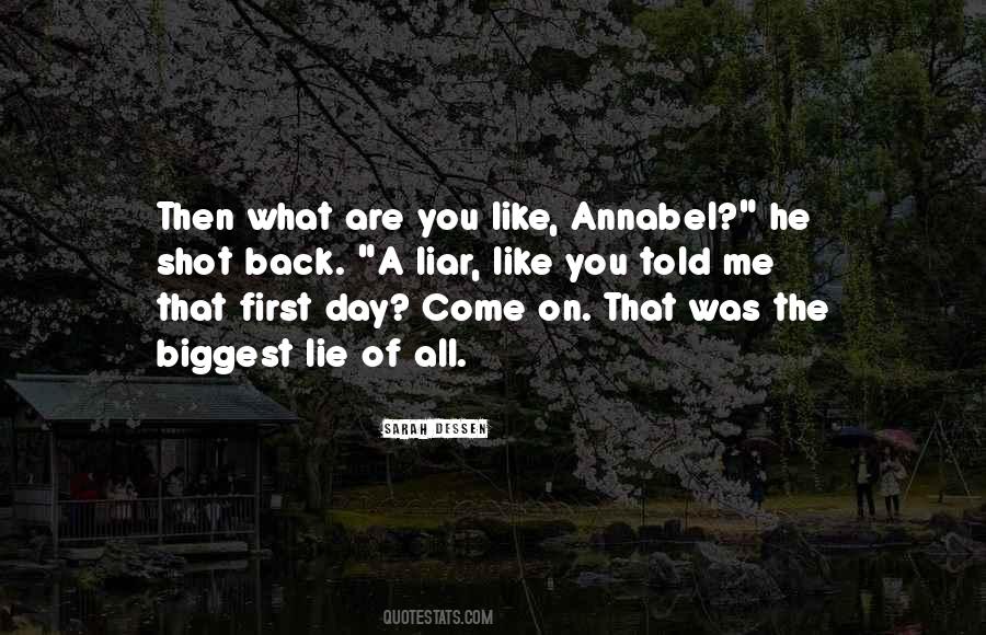 You Are A Liar Quotes #506702
