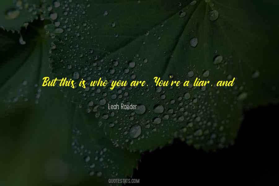 You Are A Liar Quotes #862333