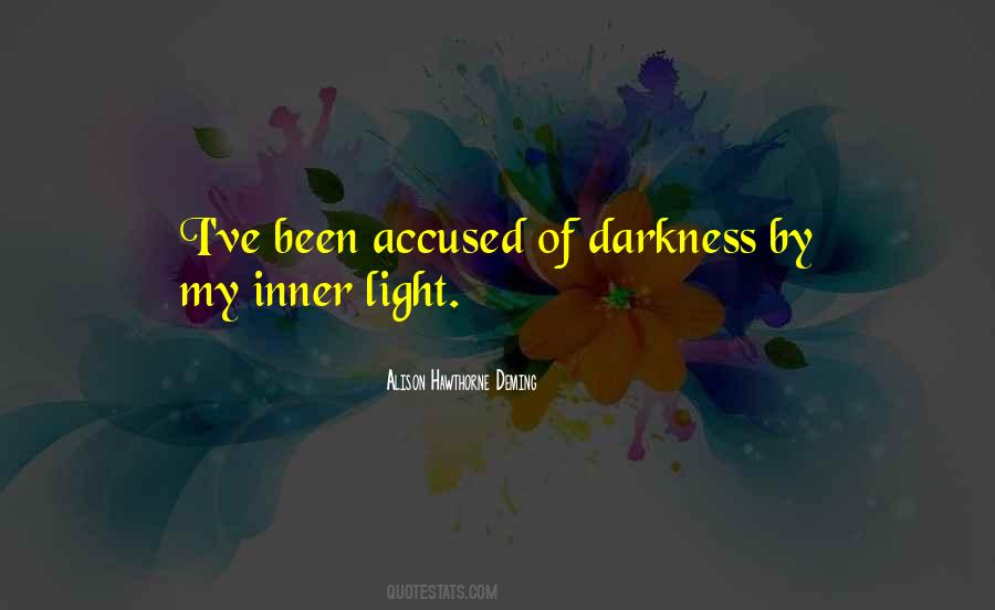 Quotes About Inner Darkness #1705716