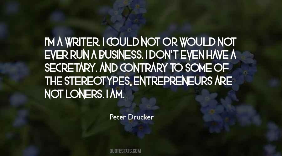 I Am A Loner Quotes #1432671