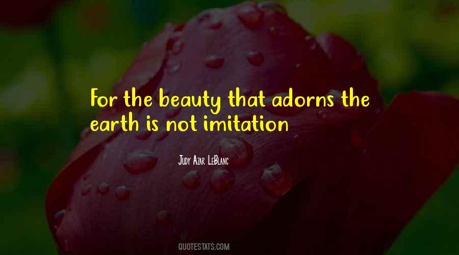 Nature Is Beauty Quotes #813121