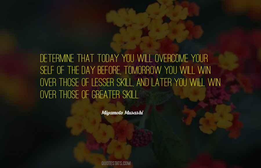 Skill And Will Quotes #1744699
