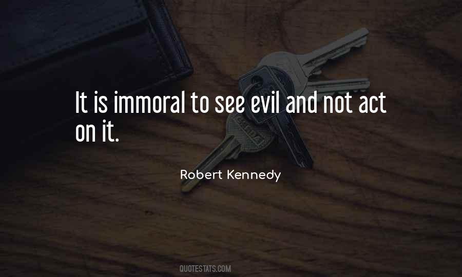 Evil Act Quotes #553410