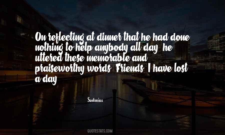 Dinner Friends Quotes #1194581