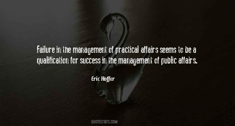Quotes About The Management #1555413