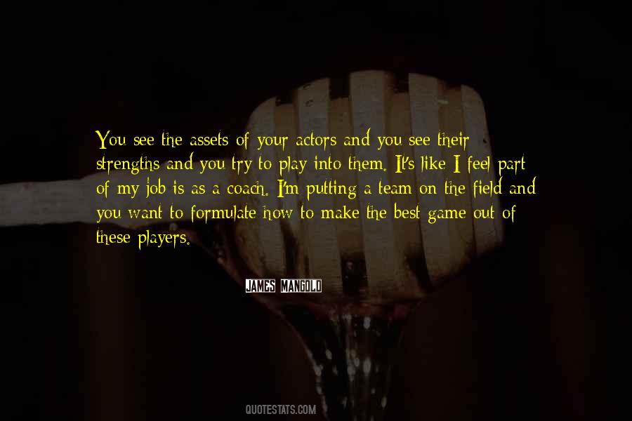 Play As A Team Quotes #821572