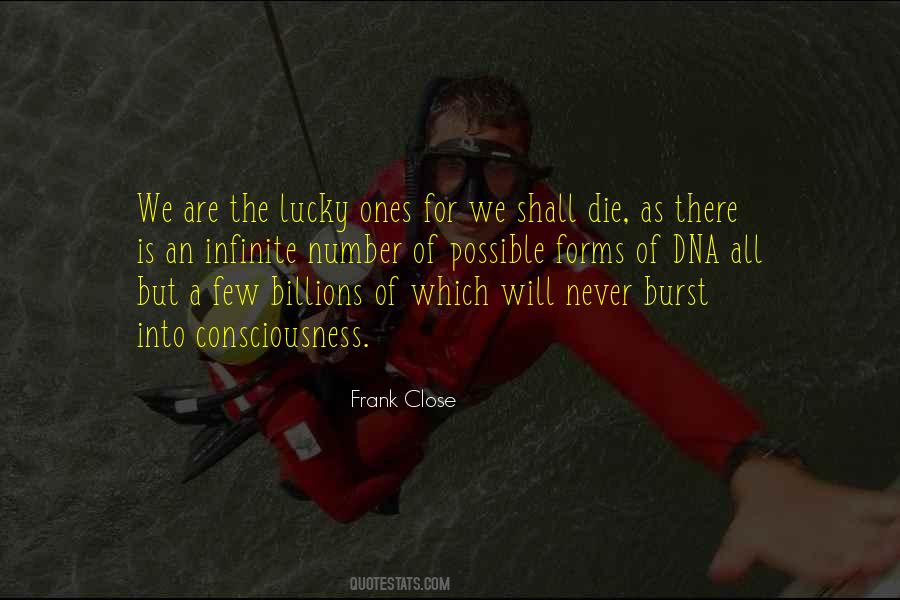 We Are Lucky Quotes #251973