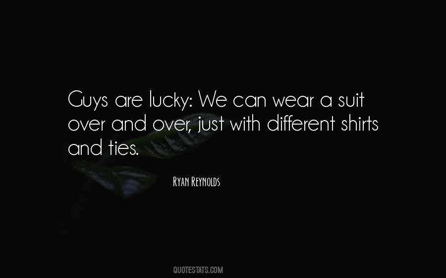 We Are Lucky Quotes #52968