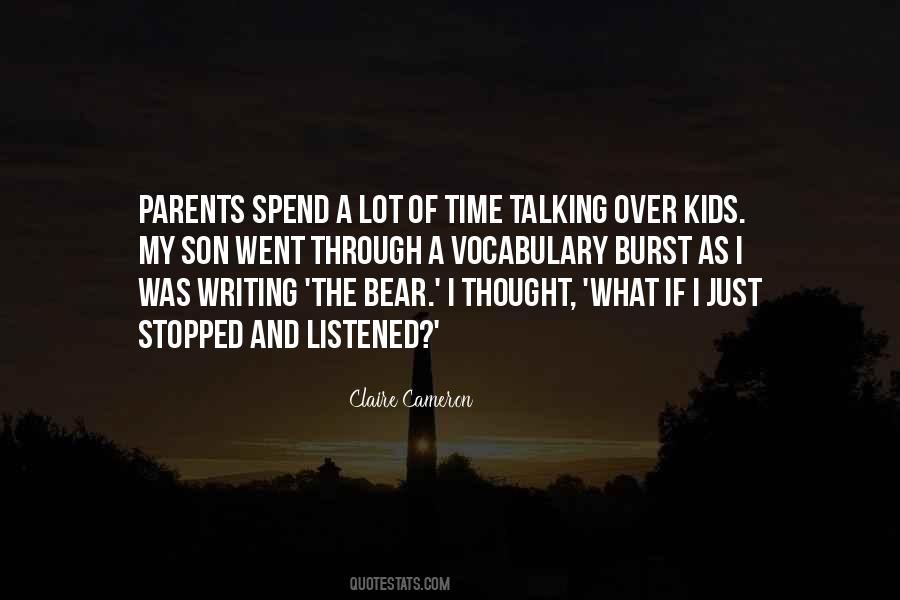 Son Time Quotes #1516254