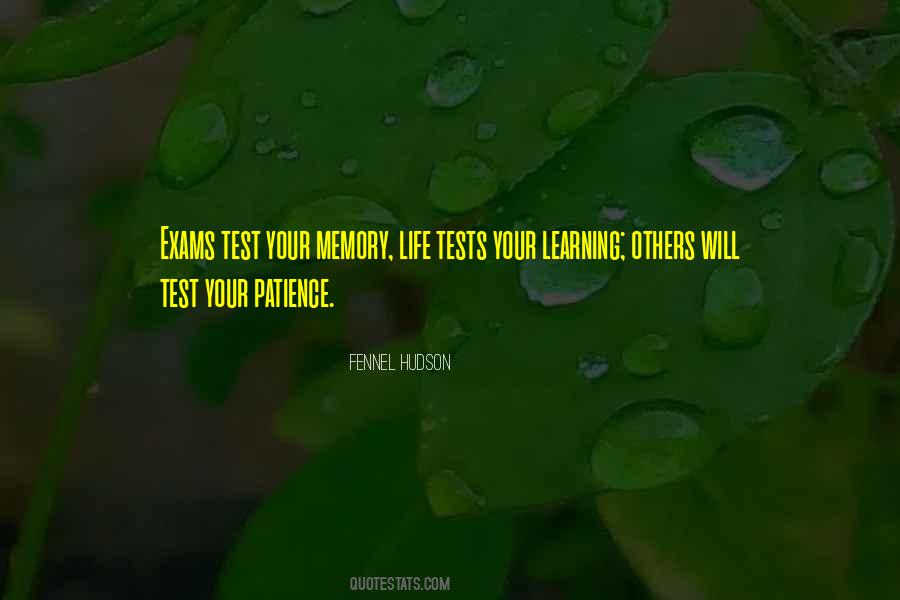 Learning Patience Quotes #742408