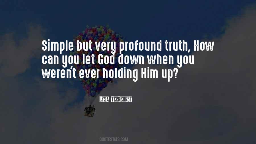Quotes About God Holding You #1531554