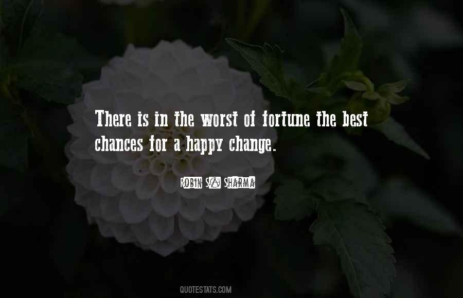 Happy Change Quotes #1672429