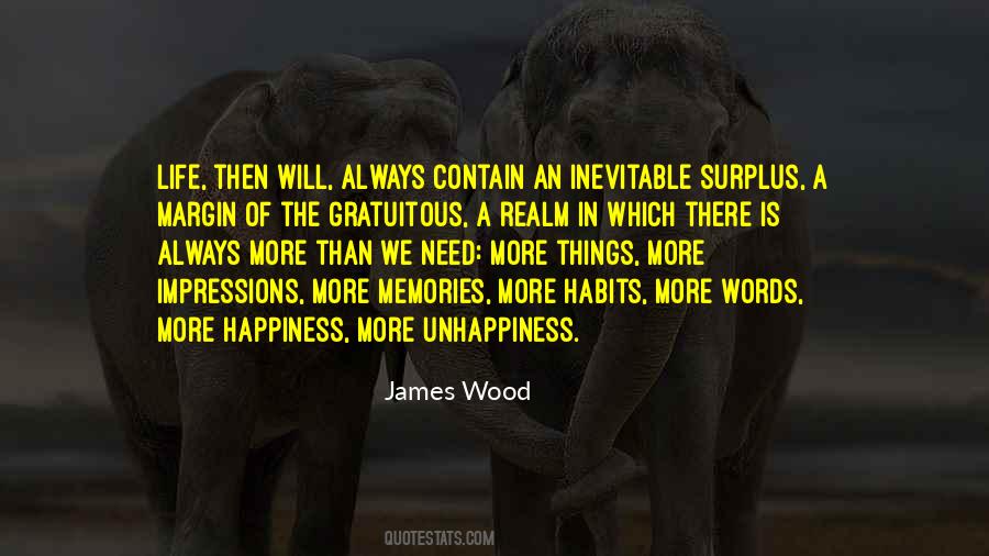 Life Is Inevitable Quotes #1082171