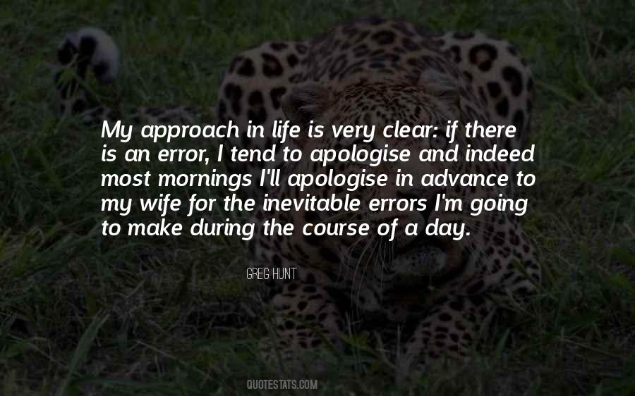 Life Is Inevitable Quotes #407814