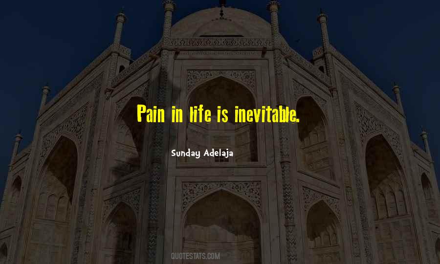 Life Is Inevitable Quotes #546391