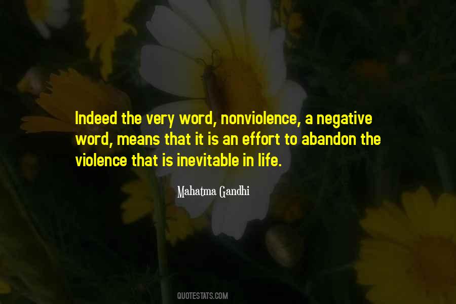 Life Is Inevitable Quotes #796233