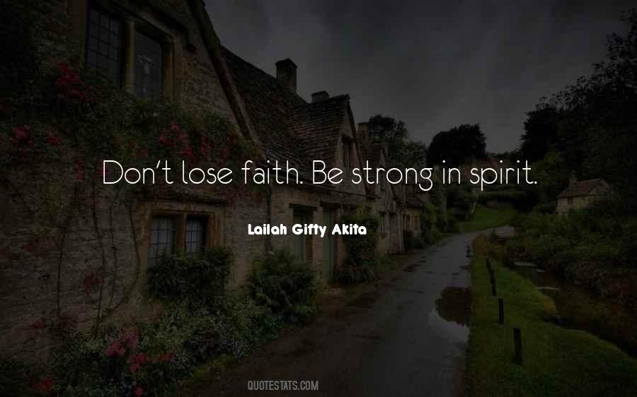Faith Strong Quotes #1591004