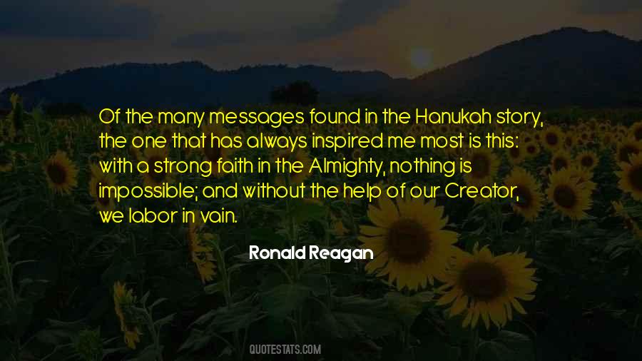 Faith Strong Quotes #1834355