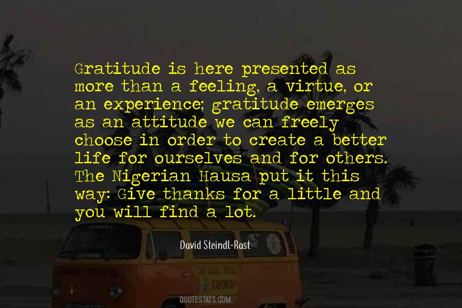 Gratitude Attitude Quotes #613994