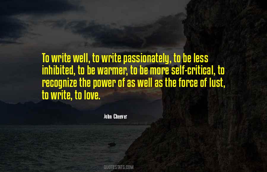 More Love More Power Quotes #1087756