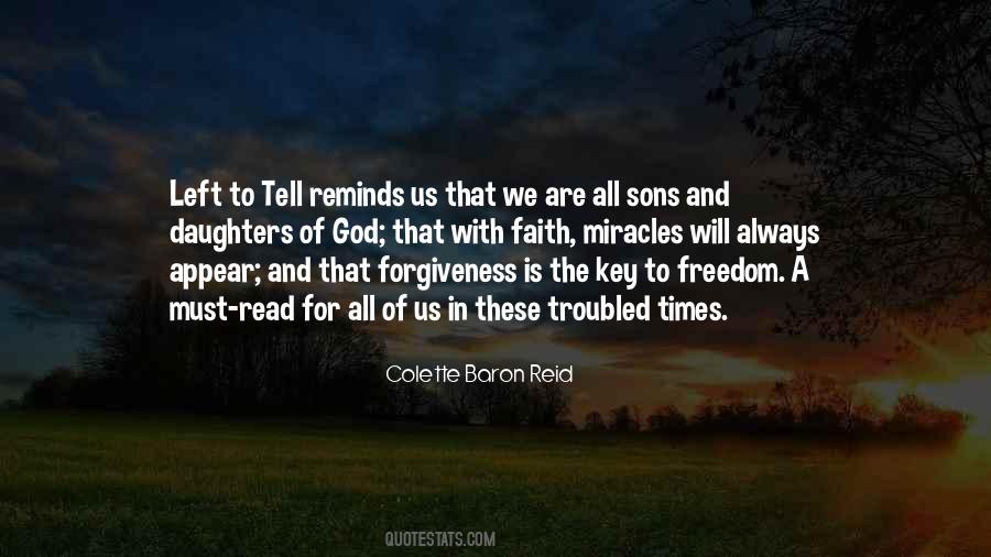 Faith Forgiveness Quotes #266034