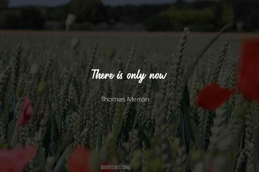 There Is Only Now Quotes #659470