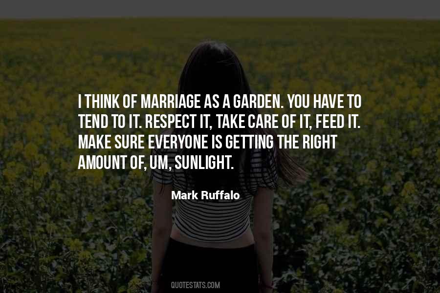 Marriage Garden Quotes #1540985