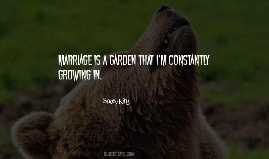 Marriage Garden Quotes #594625