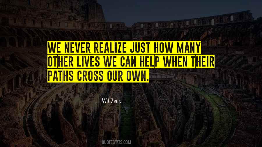 Paths That Cross Quotes #882129