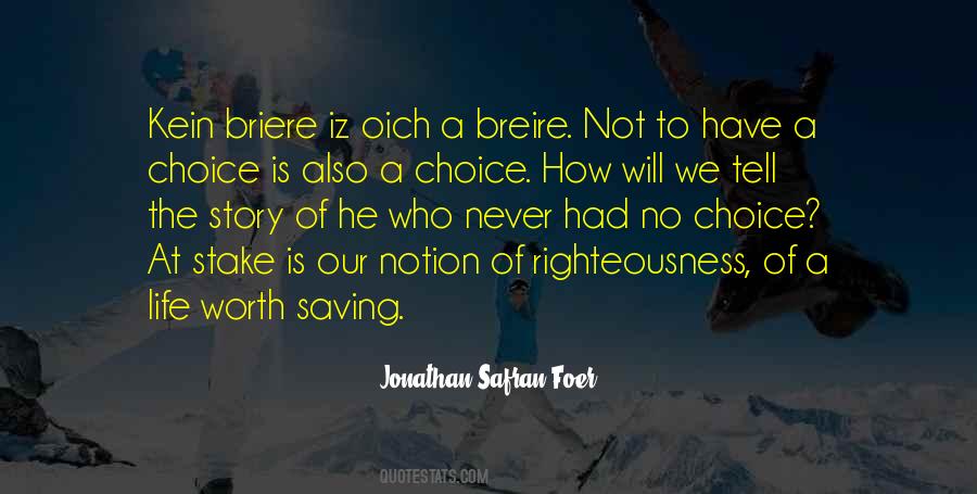 Notion Of Life Quotes #237029
