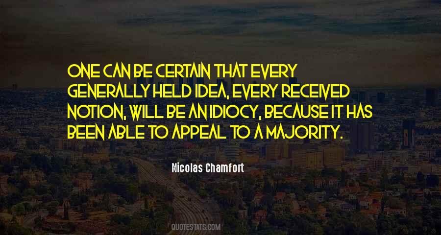 Notion Of Life Quotes #703145