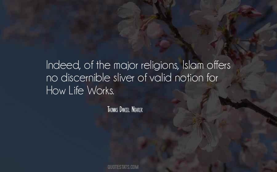 Notion Of Life Quotes #95298