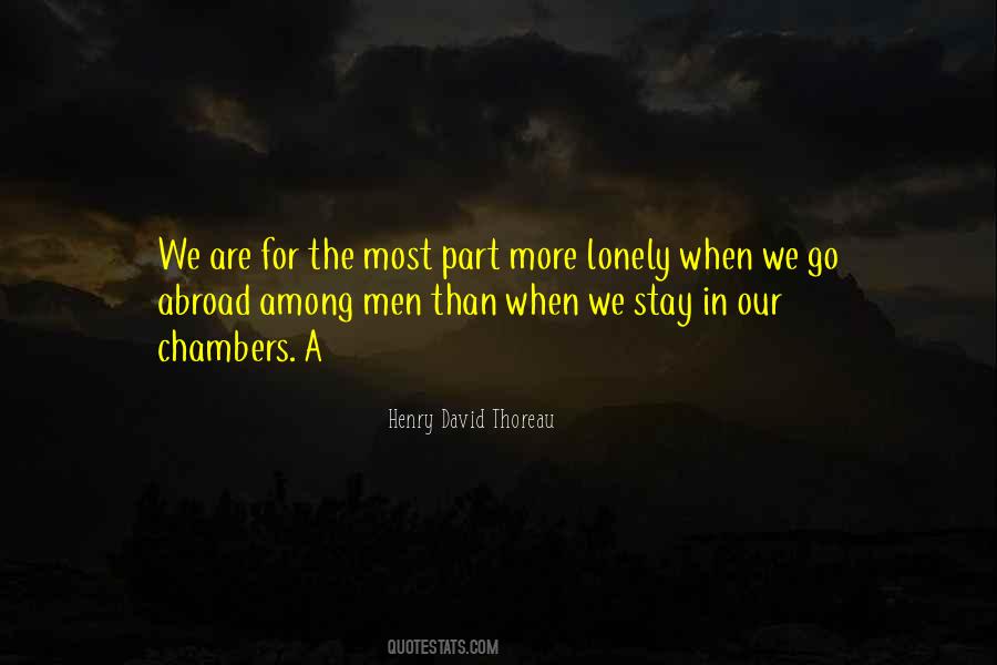 Lonely Men Quotes #1656769