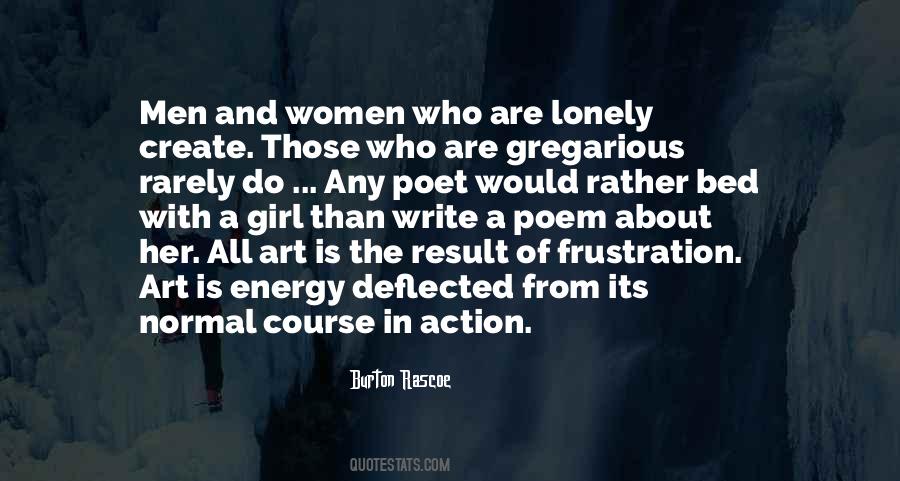 Lonely Men Quotes #395802