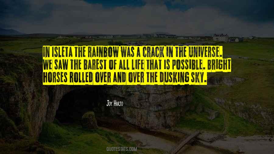 Rainbow In The Sky Quotes #101269