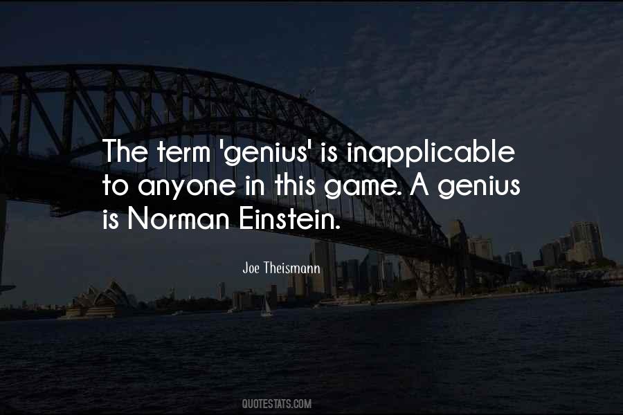 Norman Einstein Quotes #1767223