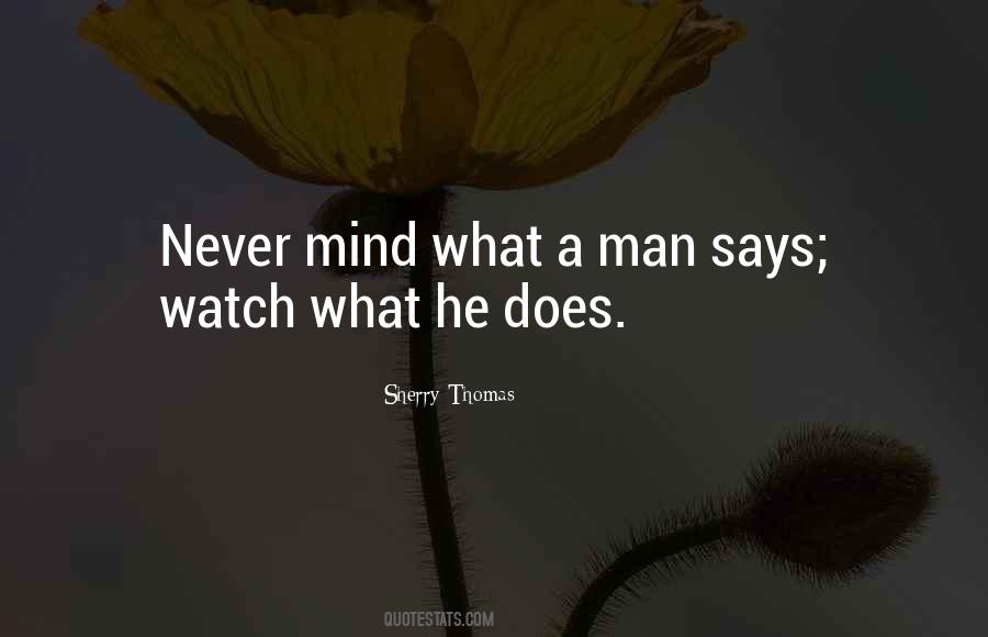 A Man With One Watch Quotes #1872625